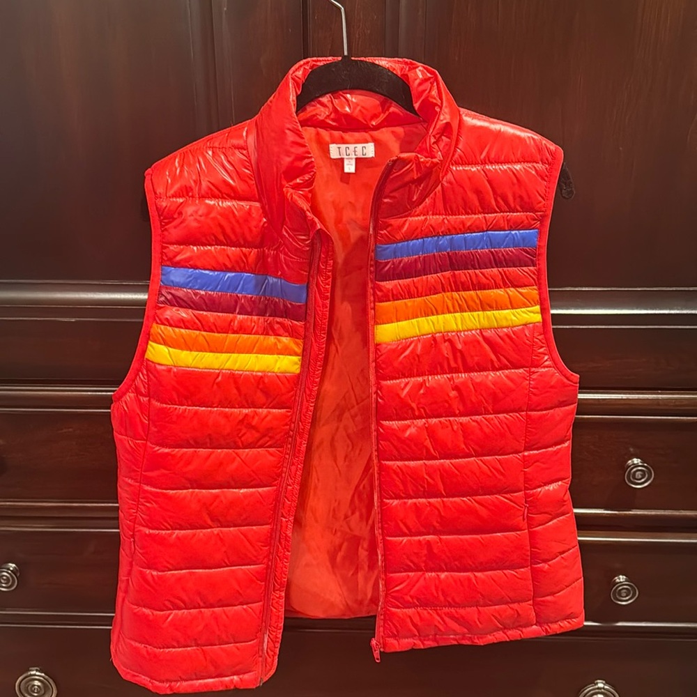 TCEC puffer vest.